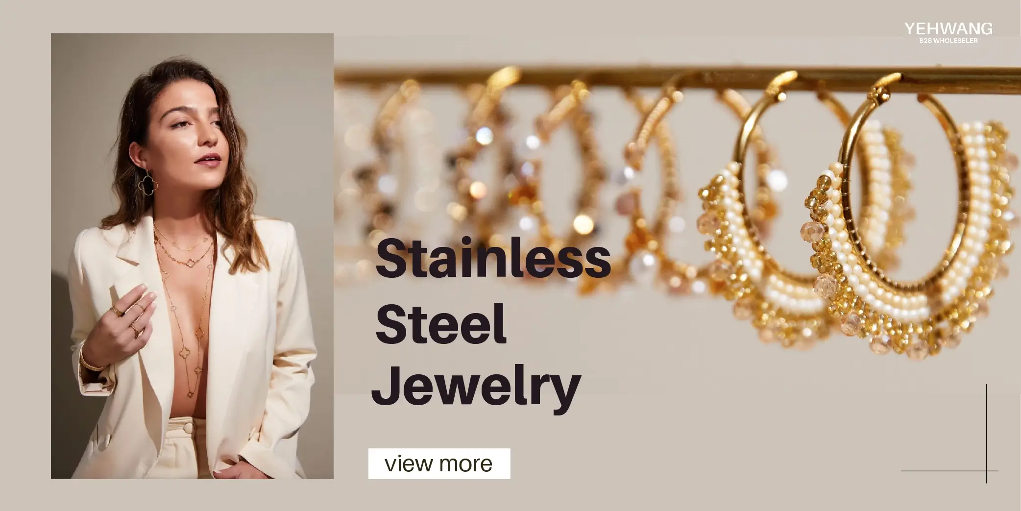 view more stainless steel jewelry in Yehwang