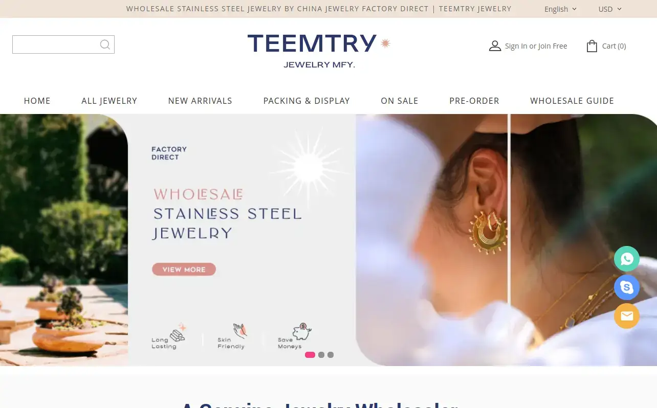 Teemtry Website