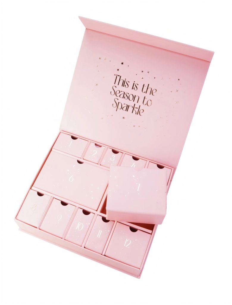 Advent calendar pearl love - stainless steel