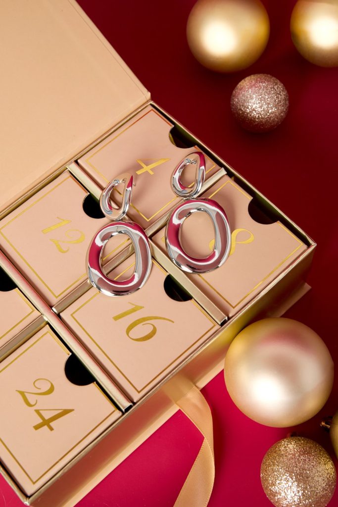 Christmas advent calendars rectangle Casual Stainless Steel Christmas