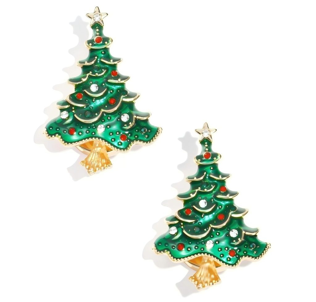 Christmas tree Alloy Cufflinks