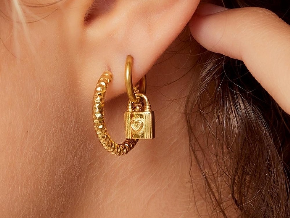 Stainless Steel Hoop Earrings