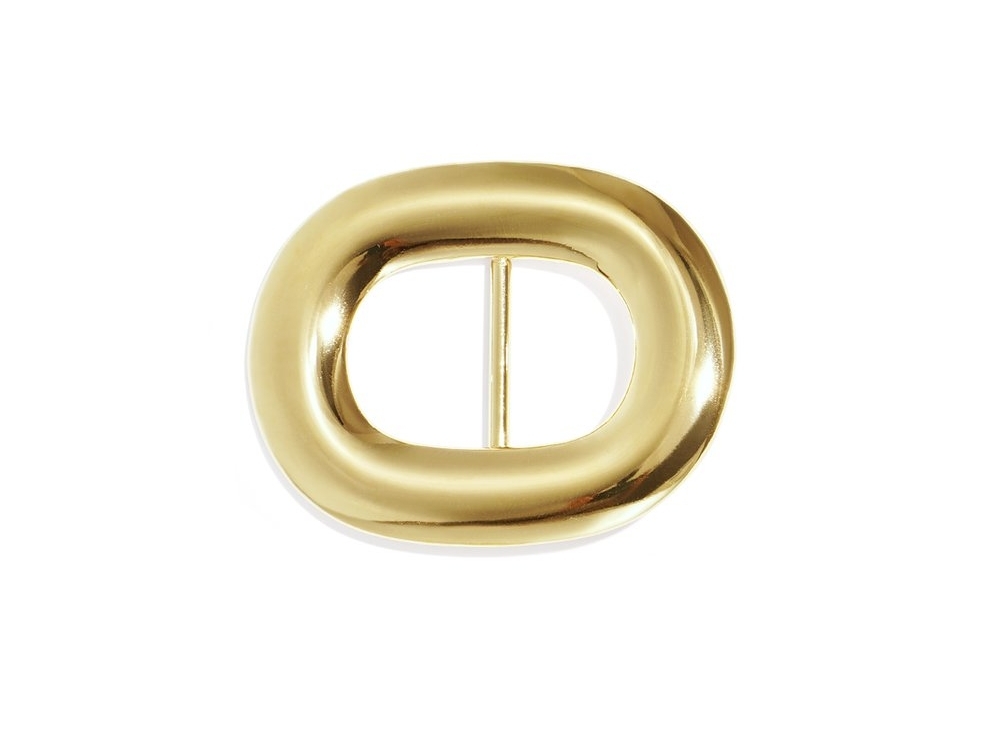 YEHWANG-Oval chunky scarf clip