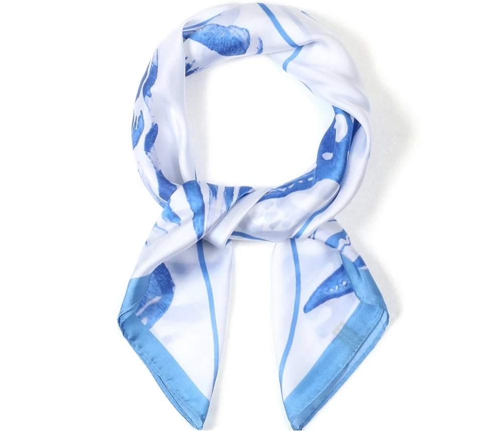 Sea Turtle Pattern Summer Scarf 