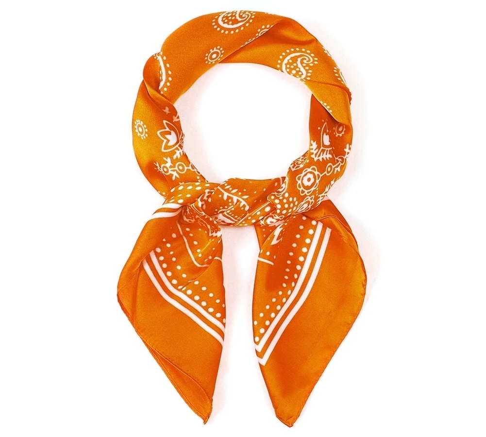 Summer scarves Paisley Pattern