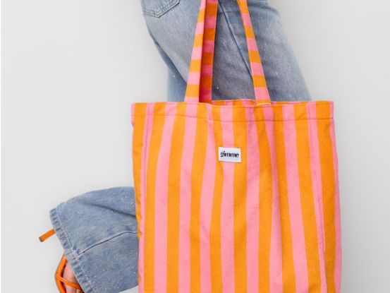Shopper Bags Stripe Simple Polyester Daily Accessories
